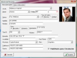 Editando datos de una persona